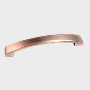 brushed copper handle