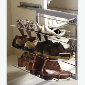 three tier shoe rack