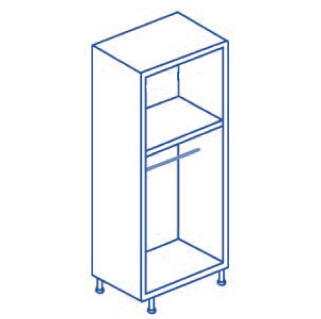 Single Robe Single Hanging (Bedroom Wardrobe) - Furniture Doors