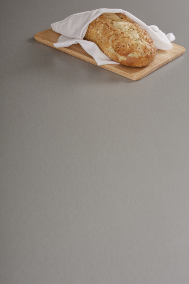 Brushed Stainless Steel Effect Upstand Furniture Doors