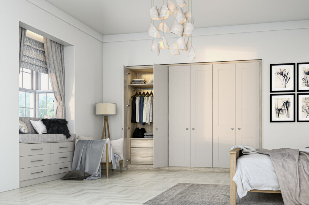 Shaker Wardrobe Doors For Cashmere Bedroom Furniture