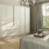 Handleless Bedroom Door in Cashmere