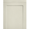 Shaker style bedroom door in oakgrain mussel colour