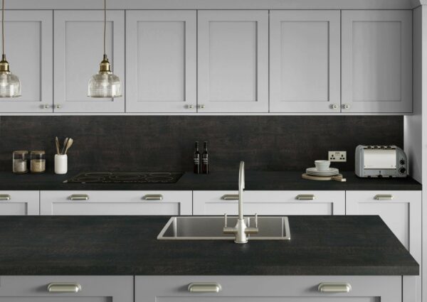 Charred Timber Splashback